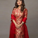 Bahaar Sharara Set - Luxc 2079